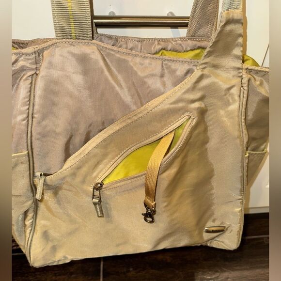 REI Co-op Gold Nylon Tote Bag with Utility Zips Versatile, Durable & Lightweight - Picture 1 of 16